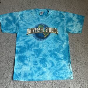 Universal Studios Tye Dye T Shirt Mens Size L Disney, Hipster, Streetwear